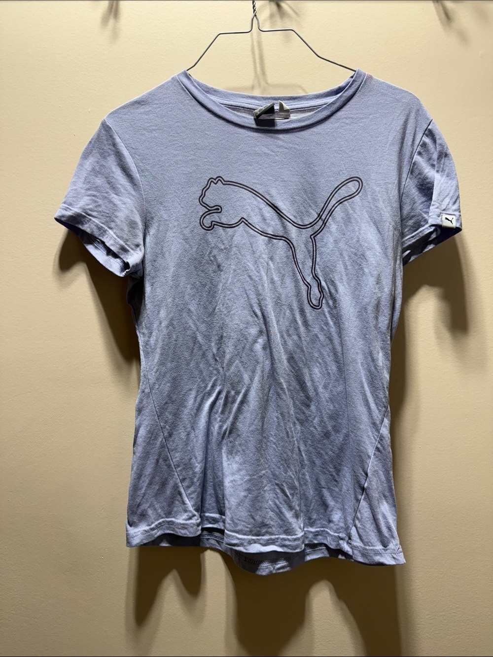 Puma Light Lavender Logo Tee